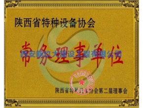 西安陜西省特種設備協(xié)會常務理事單位